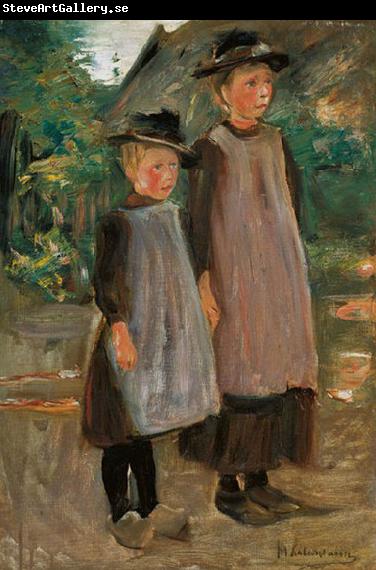 Max Liebermann Zwei hollandische Kinder